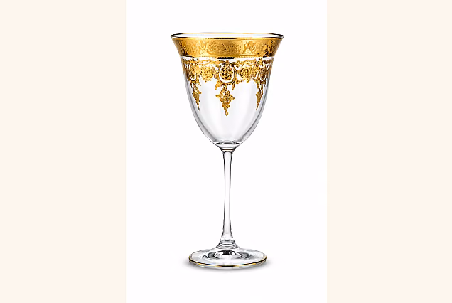 Komplet 6szt do wina czerwonego 260ml Jesolo Gold-JGB