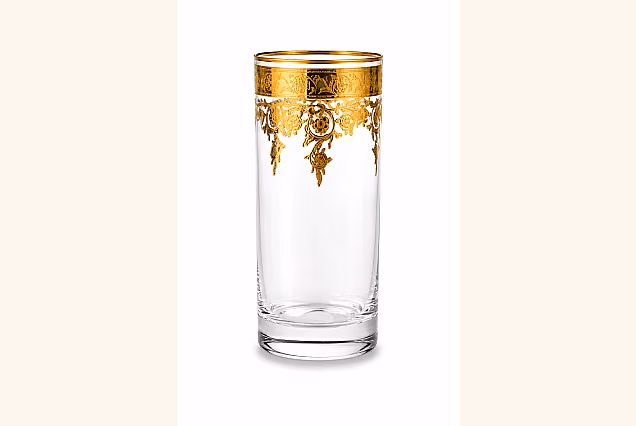 Elegancki zestaw szklanka wysoka 300ml Jesolo Gold-JGD