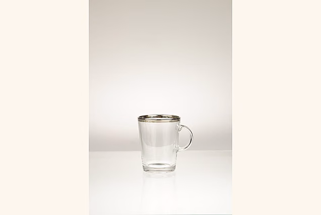 Faro Platinum-FPO-szklanka do herbaty z uchem 250ml