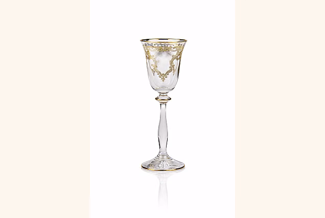 Złocone kieliszki do likieru 60ml Siena-SD