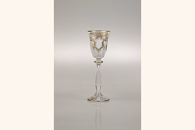 Złocone kieliszki do likieru 60ml Siena-SD