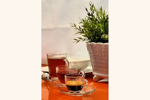 Szklanki do cappuccino ze spodkiem-zestaw 6szt Venezia
