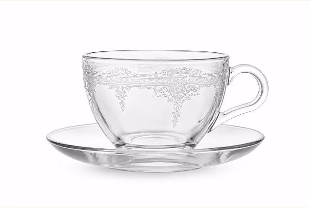 Filiżanki do cappuccino ze spodkiem-2szt Verona-VRMA