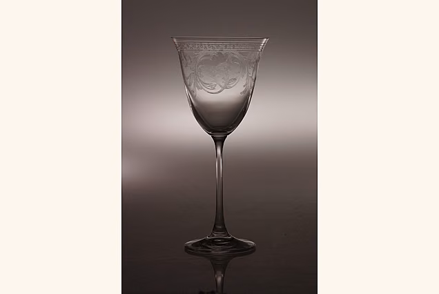 Wytworne kieliszki do wina białego 190ml-6sztuk