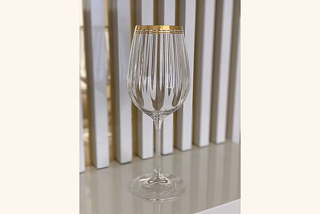 Marble Gold-MGC-kieliszki do wina 350ml