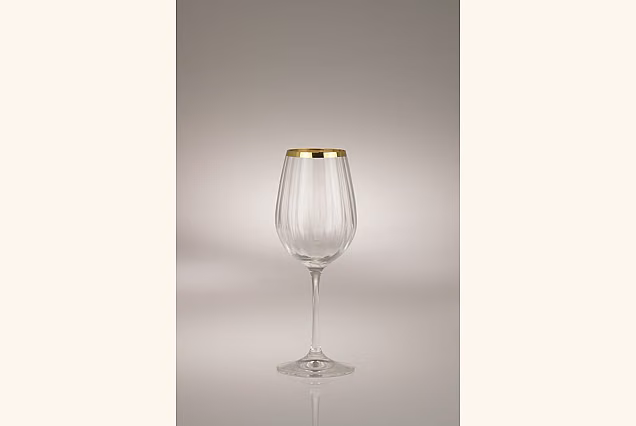 Faro Gold Optic-FGOC-kieliszki do wina 350ml