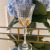 Marigold-MG-piekne kieliszki do wody 280ml ze złotym zdobieniem